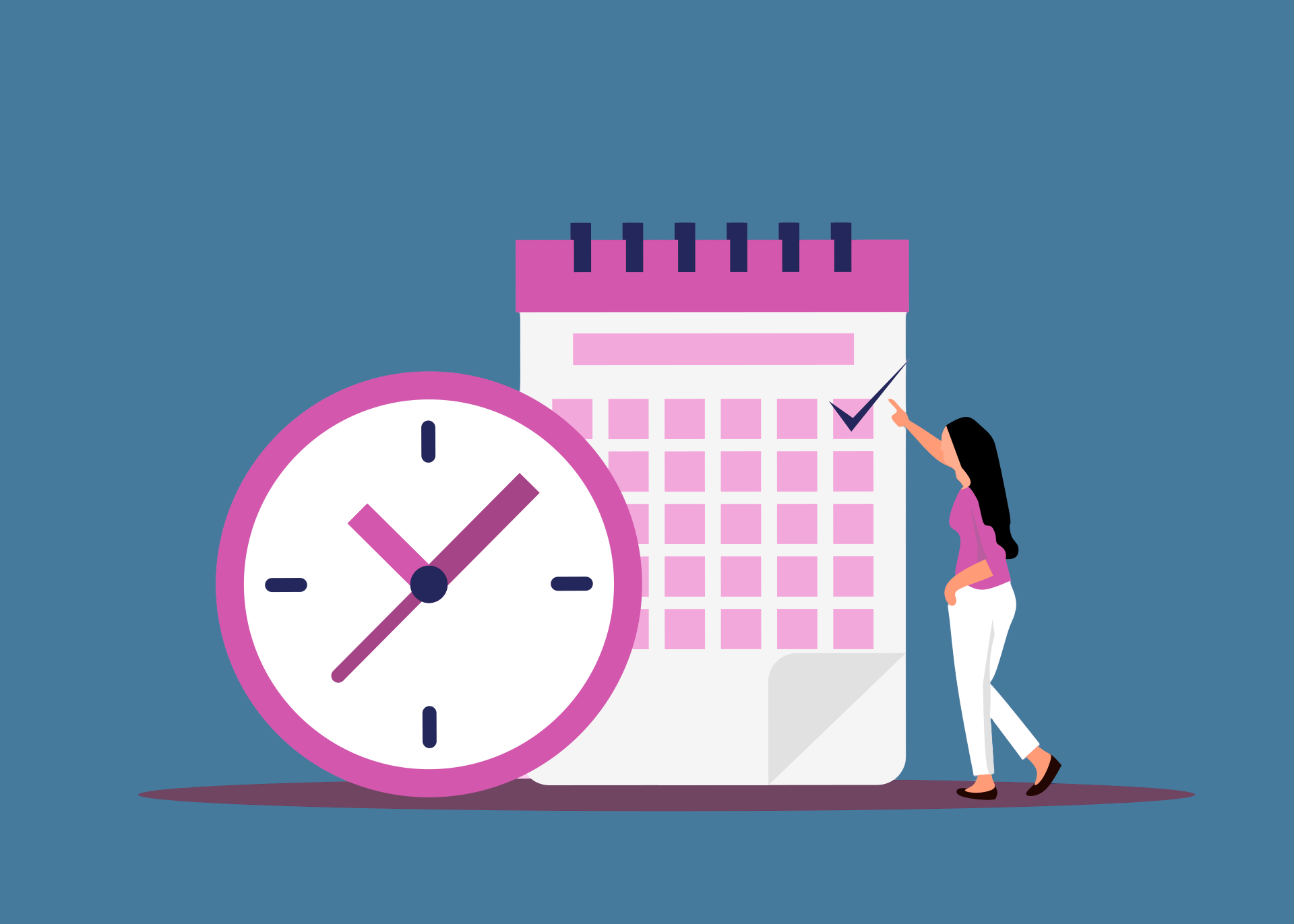 A busy family's week